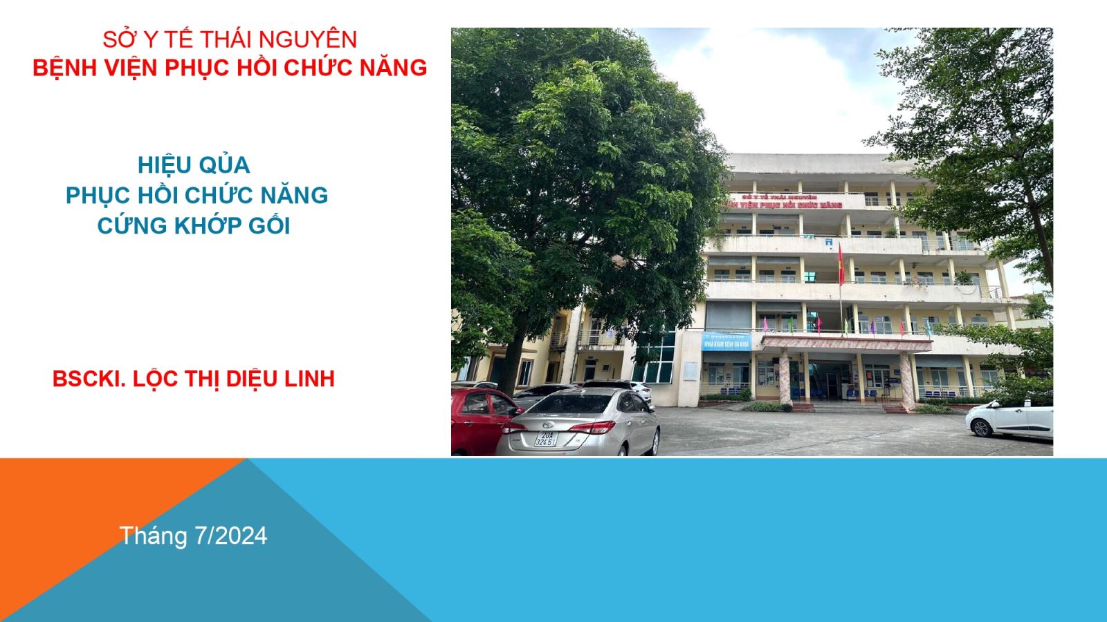 Báo cáo khoa học: Hiệu quả phục hồi chức năng cứng khớp gối